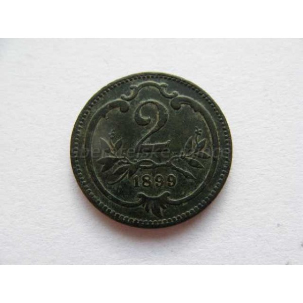 Maďarská mince z roku 1899