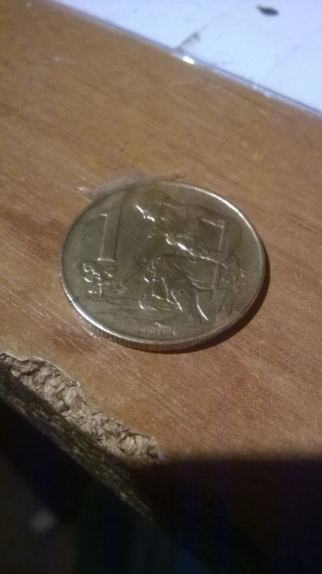 1 Koruna Česko-Slovenská socialistické republiky 1977